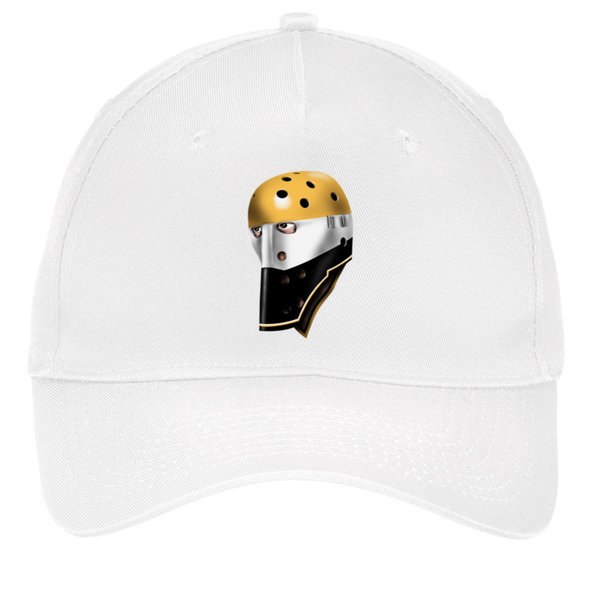 Michel Dion Goalie Mask Twill Cap NHL Hockey Pittsburgh Penguins color White