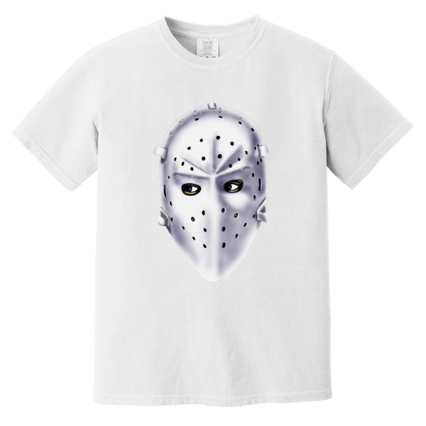 Philadelphia Flyers NHL Pelle Lindbergh Goalie Mask T-shirt color White