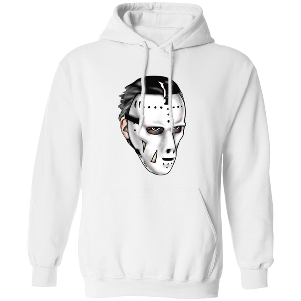 New York Rangers NHL Ed Giacomin Goalie Mask Hoodie Pullover color White
