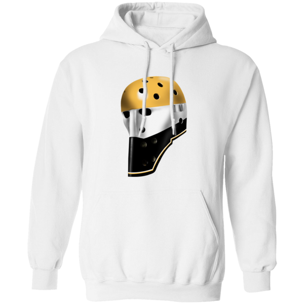 Pittsburgh Penguins NHL Michel Dion Goalie Mask Hoodie Pullover color White