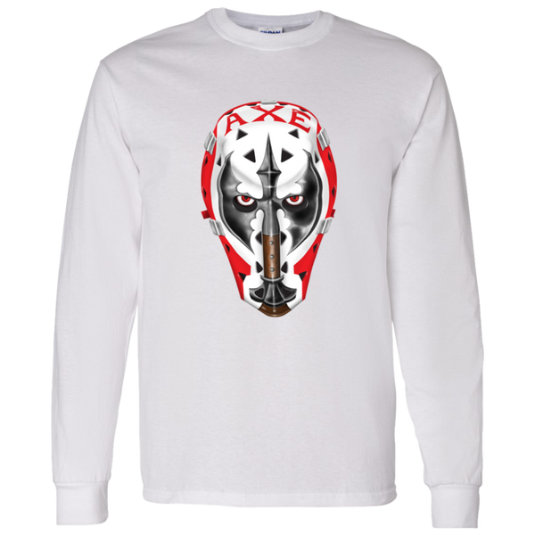 Washington Capitals NHL Gary Smith Goalie Mask Long Sleeve Shirt color White