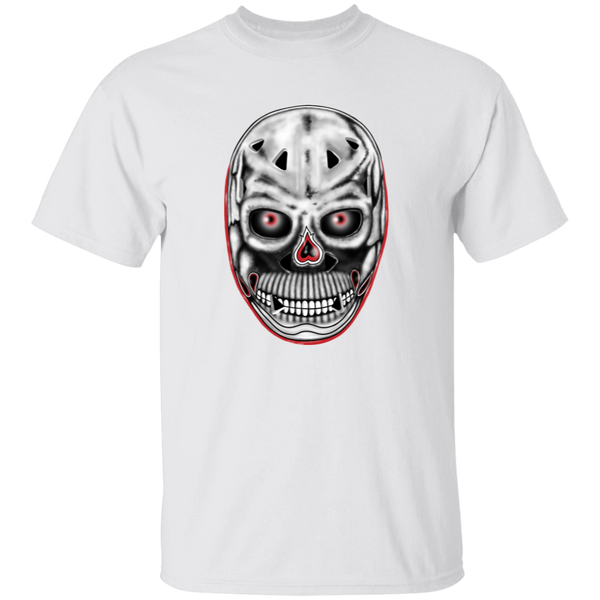 Vancouver Canucks NHL Gary Bromley Goalie Mask T-shirt color White
