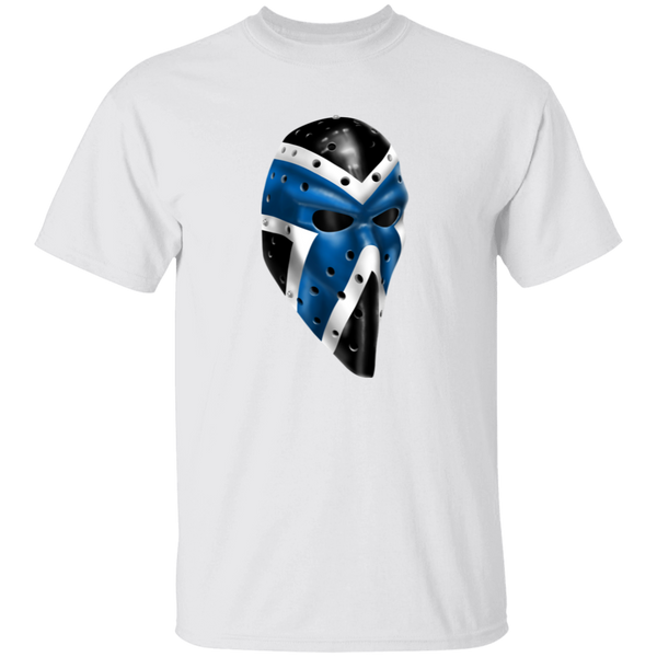 Pittsburgh Penguins NHL Michel Plasse Goalie Mask T-shirt color White
