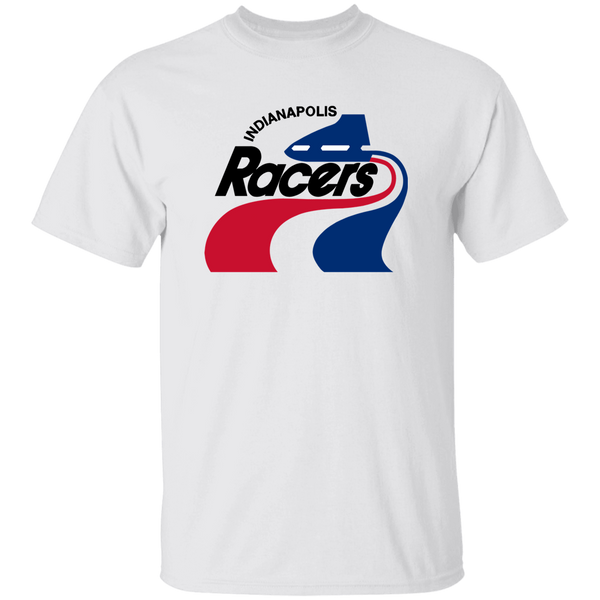 Indianapolis Racers T-shirt WHA Hockey in White