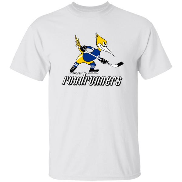 Phoenix Roadrunners WHA Hockey Short Sleeve Tee Shirt in White
