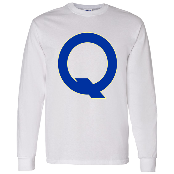 Quebec Bulldogs WHA Hockey Long Sleeve Shirt in White