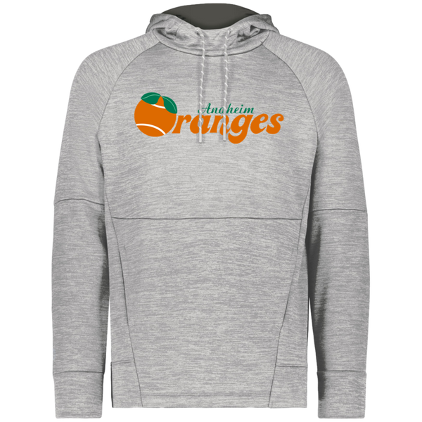 Anaheim Oranges WTT Tennis Performance Fleece Hoodie in Athletic Grey