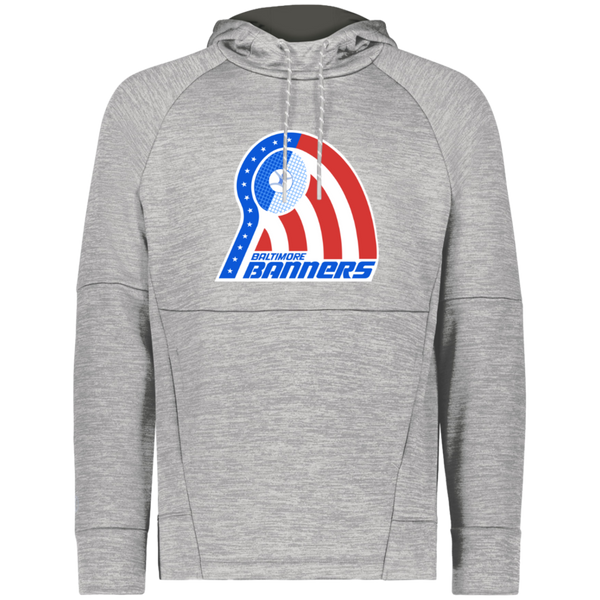 Baltimore Banners WTT Tennis Fleece Hoodie in Athletic Grey