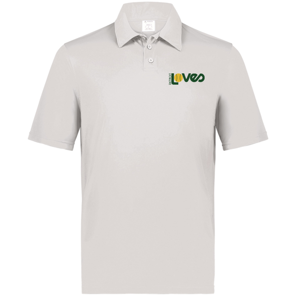 Detroit Loves WTT Tennis Polo Shirt in White