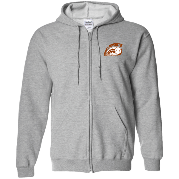 Phoenix Sunsets Full Zip Hoodie WTT Tennis in Sport Grey Front