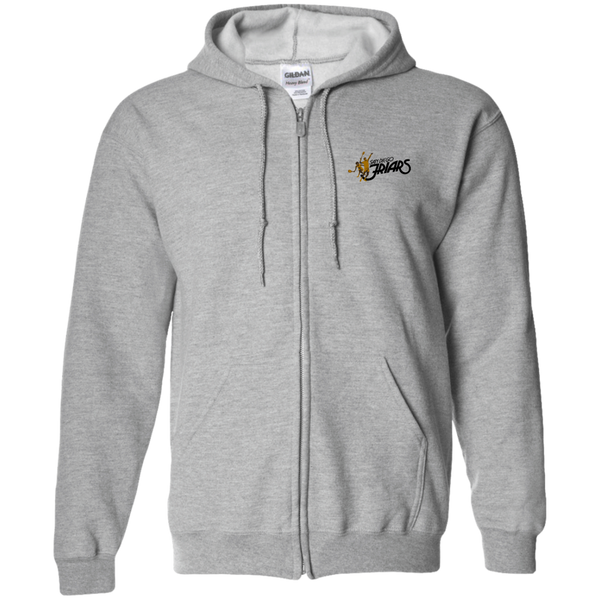 San Diego Friars Full Zip Hoodie WTT Tennis in Sport Grey Front