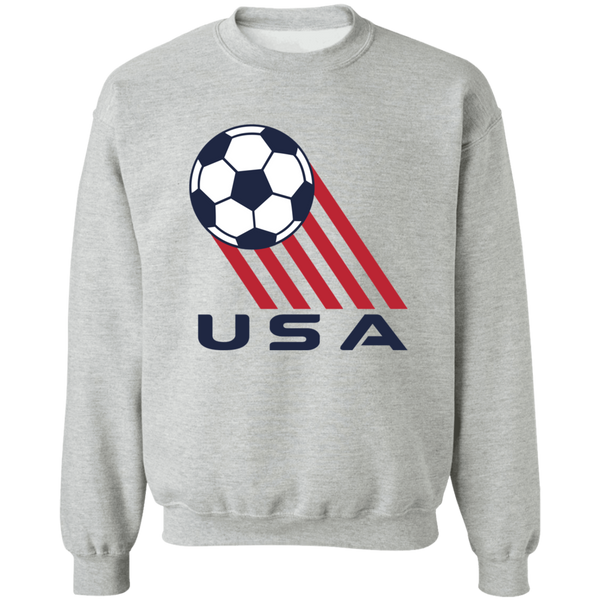 USA Soccer Team Sweatshirt Classic Crewneck color Sport Gray
