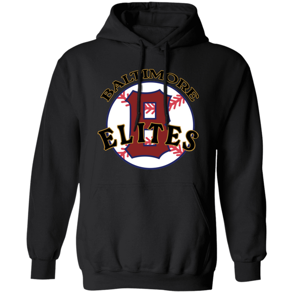 Baltimore Elites Hoodie Pullover Negro League Baseball color Black
