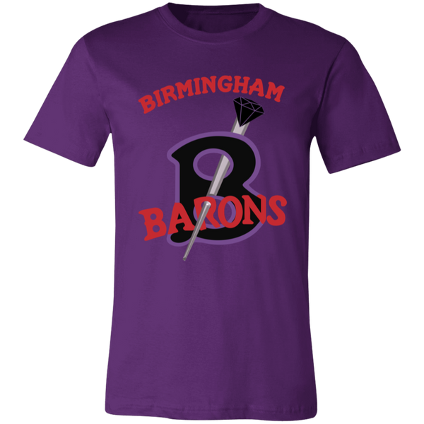 Birmingham Black Barons T-shirt Negro League Baseball color Purple