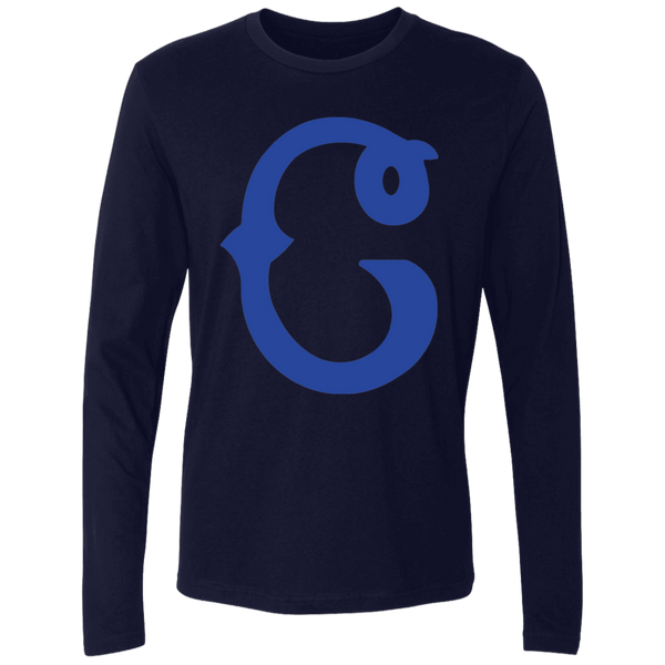 Columbus Blue Birds Long Sleeve Shirt Negro League Baseball color Midnight Navy