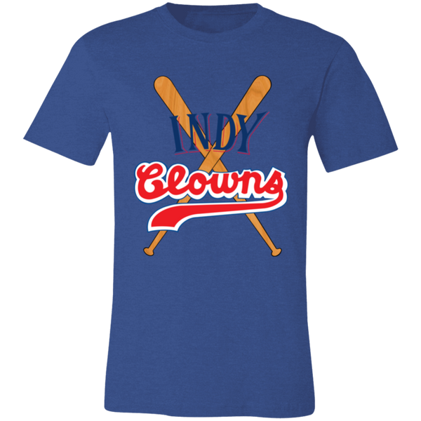 Indianapolis Clowns T-shirt Negro League Baseball color Royal