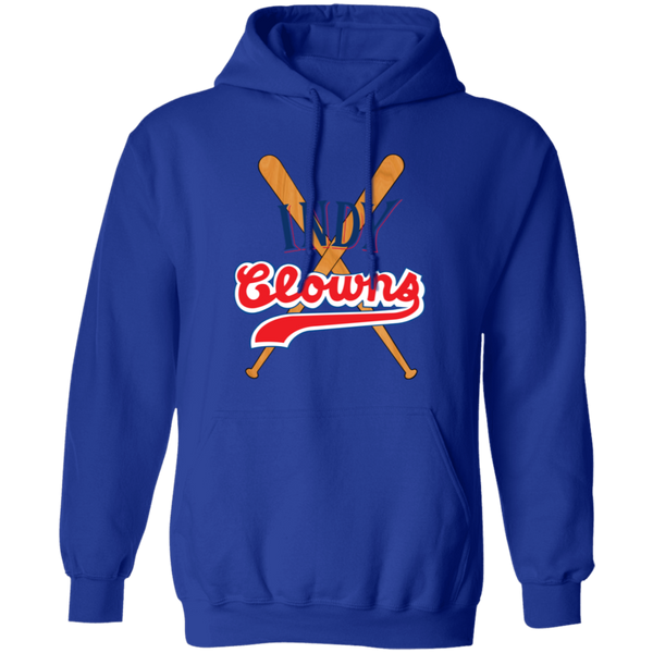 Indianapolis Clowns Hoodie Pullover Negro League Baseball color Royal