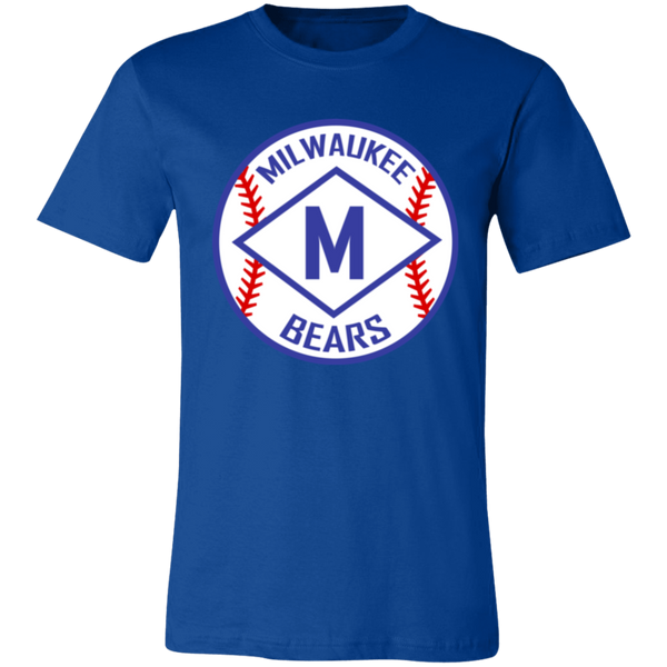 Milwaukee Bears T-shirt Negro League Baseball color Royal Blue