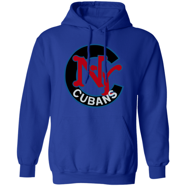 New York Cubans Hoodie Pullover Negro League Baseball color Royal Blue