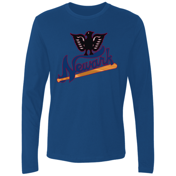 Newark Eagles Long Sleeve Shirt Negro League Baseball color Royal Blue