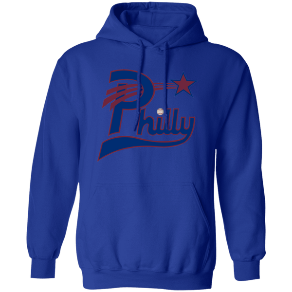 Philadelphia Stars Hoodie Pullover Negro League Baseball color Royal Blue