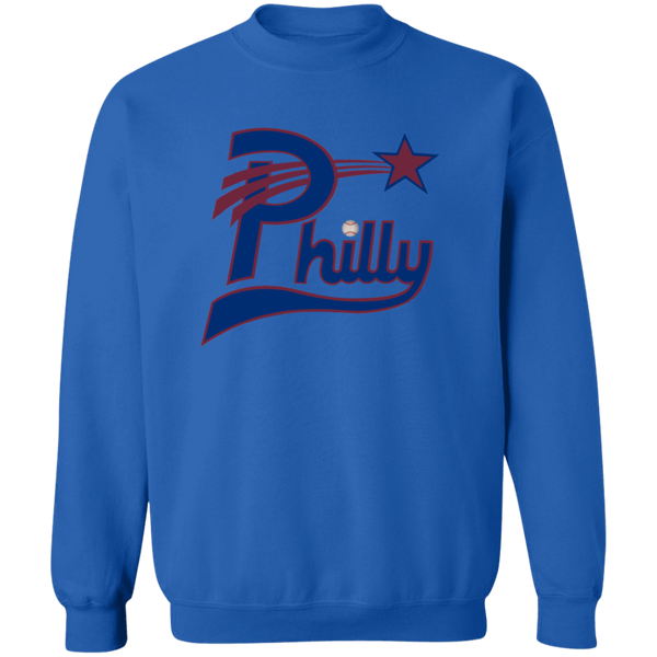Philadelphia Stars Sweatshirt Crewneck Negro League Baseball color Royal Blue