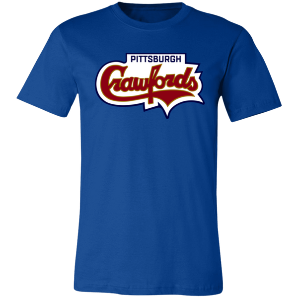 Pittsburgh Crawfords T-shirt Negro League Baseball color Royal Blue