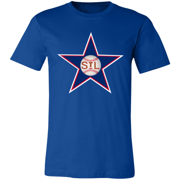 St. Louis Stars T-shirt Negro League Baseball color Royal Blue