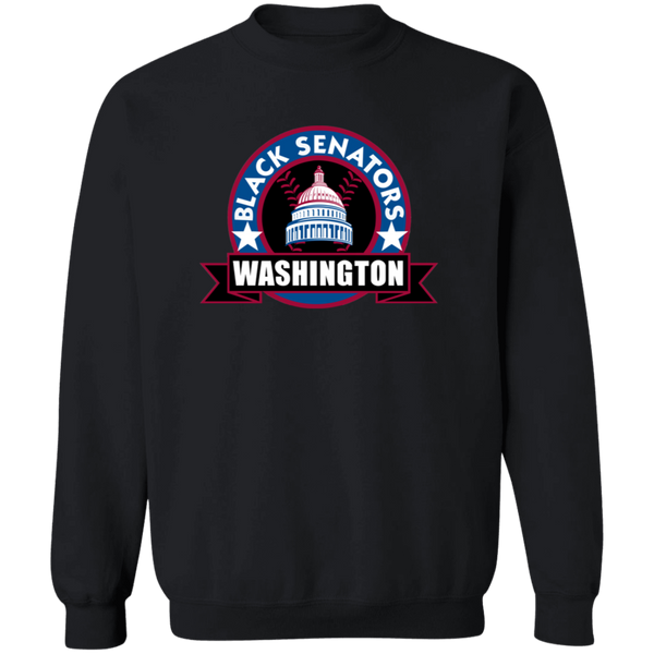 Washington Black Senators Sweatshirt Negro League Baseball color Black