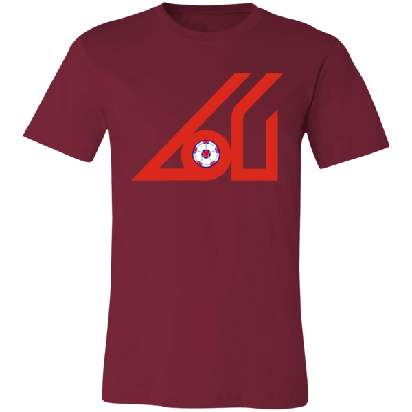 Atlanta Apollos T-shirt Premium NASL Soccer color CardinalRed