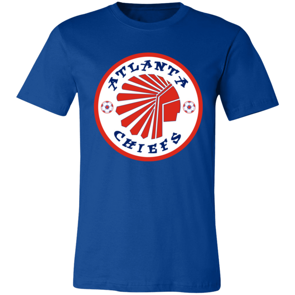 Atlanta Chiefs T-shirt Premium NASL Soccer color Royal Blue