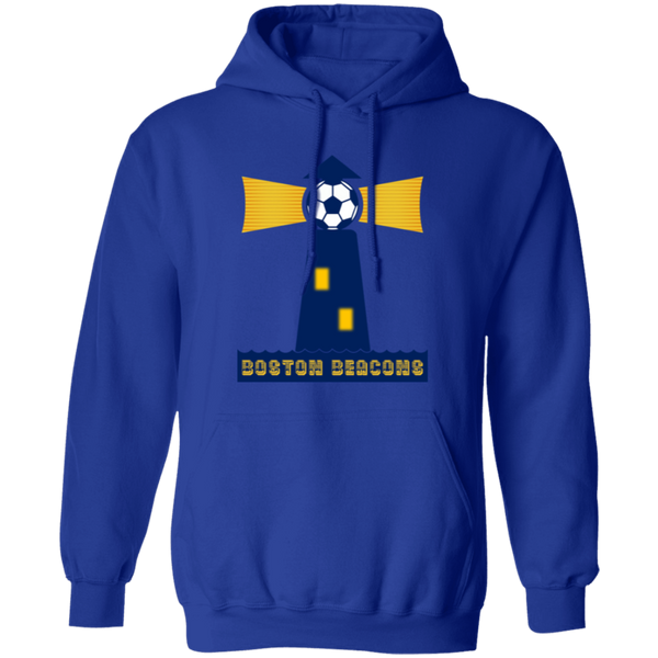 Boston Beacons Hoodie Pullover Classic NASL Soccer color Royal Blue