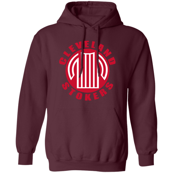 Cleveland Stokers Hoodie Pullover Classic NASL Soccer color Maroon