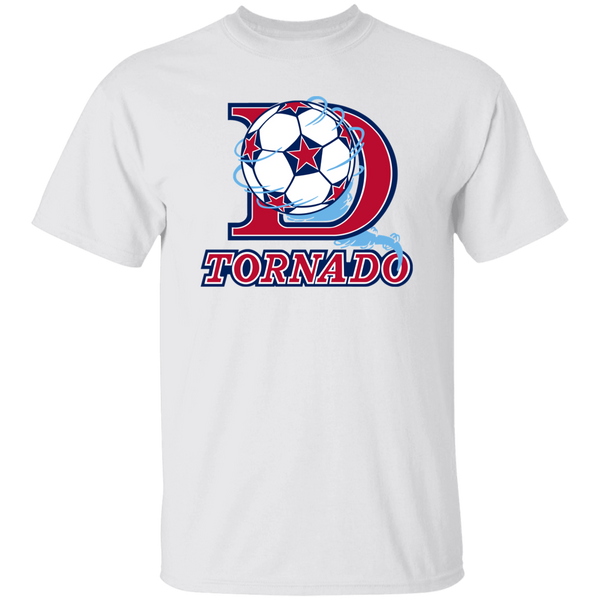 Dallas Tornado T-shirt Classic NASL Soccer color White