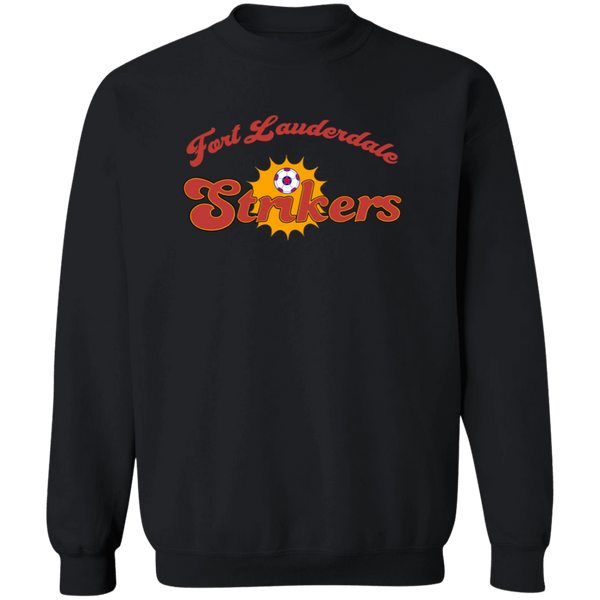 Fort Lauderdale Strikers Sweatshirt Classic Crewneck NASL Soccer color Black