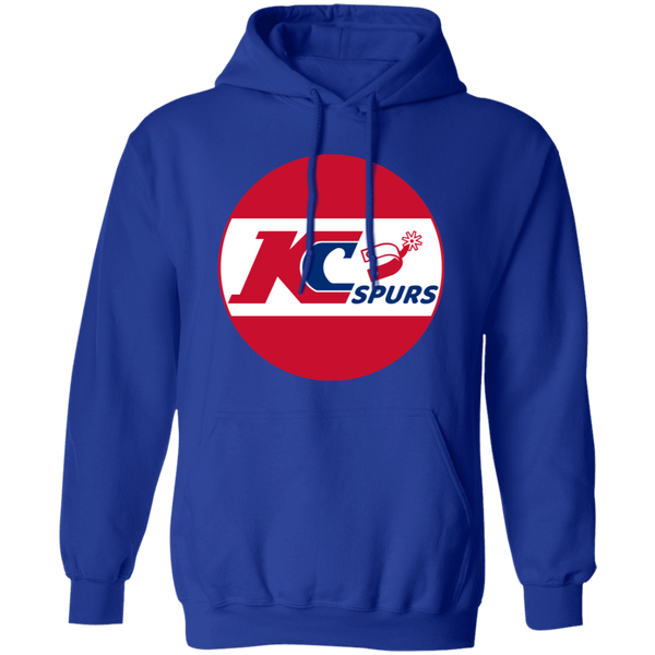 Kansas City Spurs Hoodie Pullover Classic NASL Soccer color Royal Blue