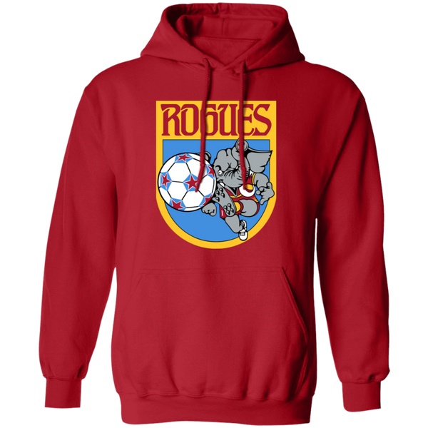 Memphis Rogues Hoodie Pullover Classic NASL Soccer color Red