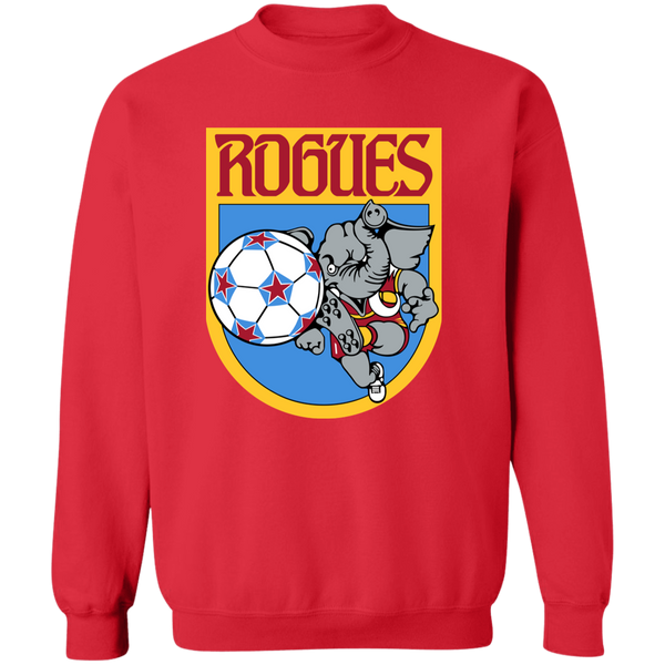 Memphis Rogues Sweatshirt Classic Crewneck NASL Soccer color Red