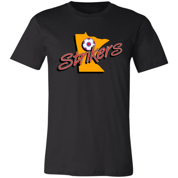 Minnesota Strikers T-shirt Premium NASL Soccer color Black