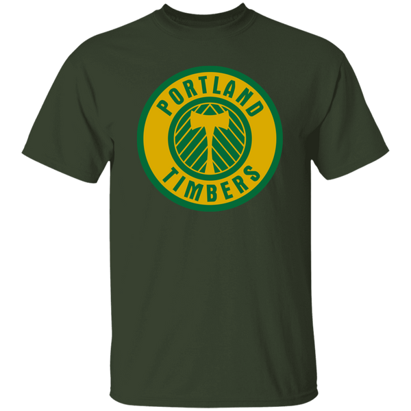 Portland Timbers T-shirt Classic NASL Soccer color Forest Green