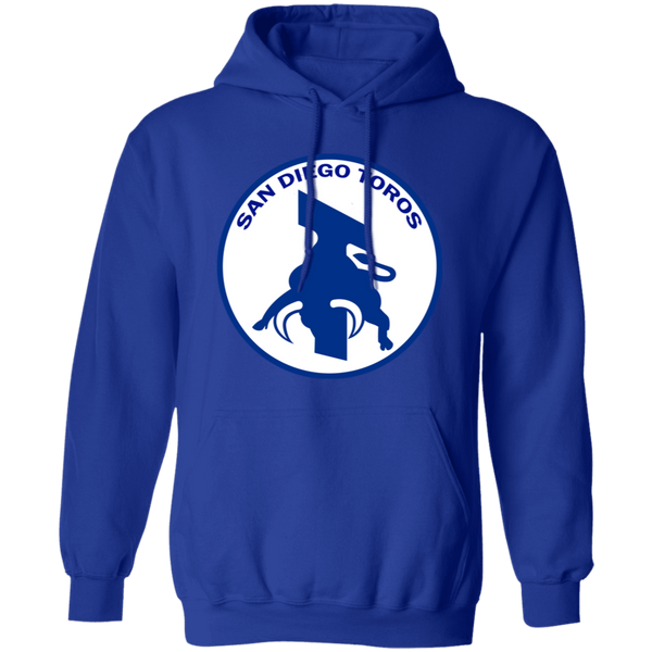 San Diego Toros Hoodie Pullover Classic NASL Soccer color Royal Blue