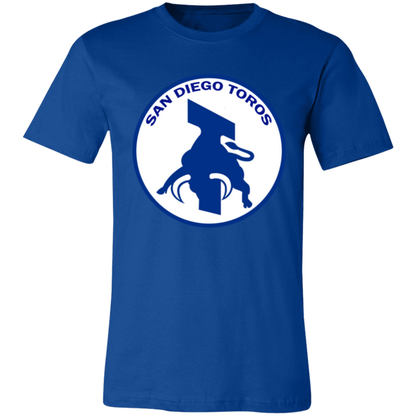 San Diego Toros T-shirt Premium NASL Soccer color Royal Blue