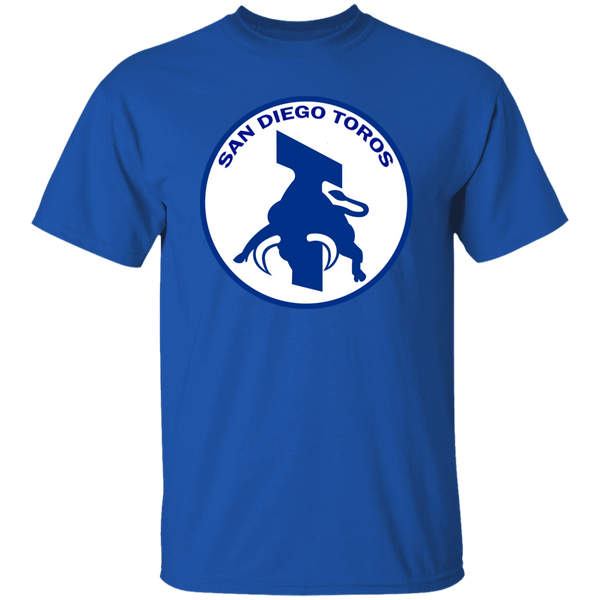 San Diego Toros T-shirt Classic NASL Soccer color Royal Blue