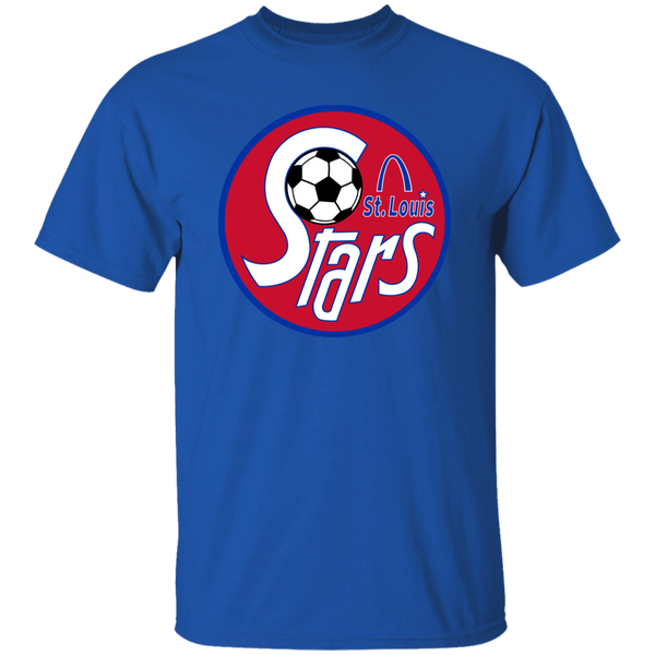 St. Louis Stars T-shirt Classic NASL Soccer color Royal Blue