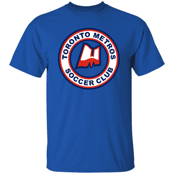 Toronto Metros T-shirt Classic NASL Soccer color Royal Blue
