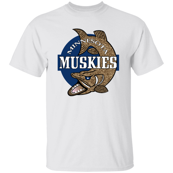 Minnesota Muskies T-shirt Classic ABA Basketball color White