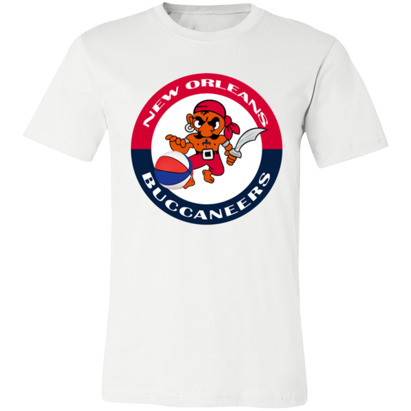 New Orleans Buccaneers T-shirt Premium ABA Basketball color White