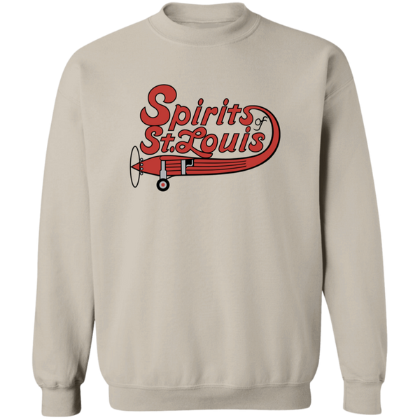 St. Louis Spirits Sweatshirt Classic Crewneck ABA Basketball color Sand
