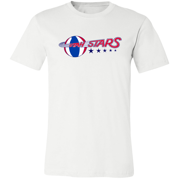 Utah Stars ABA T-shirt American Basketball Association Tee color White
