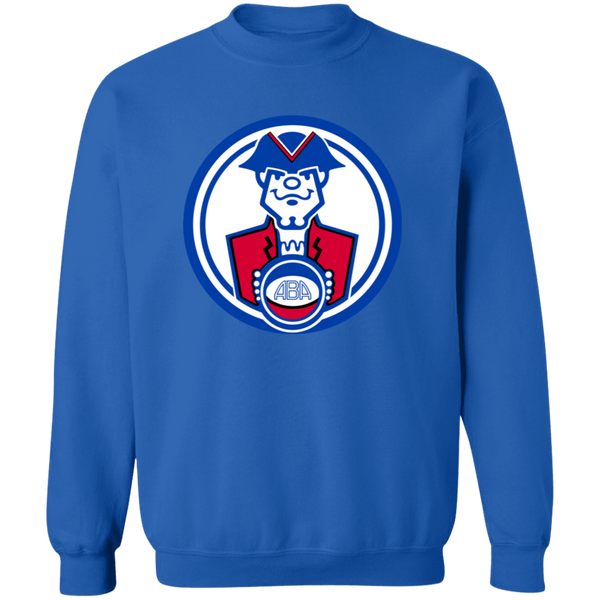 Virginia Squires Sweatshirt Classic Crewneck ABA Basketball color Royal Blue